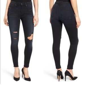 GOOD AMERICAN GOOD LEGS HIGH WAIST SKINNY JEANS SZ 18